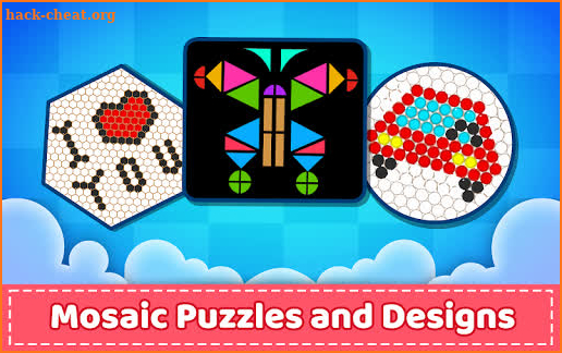 Mosaic Puzzles Art Game - Block Beads & Hex Puzzle screenshot