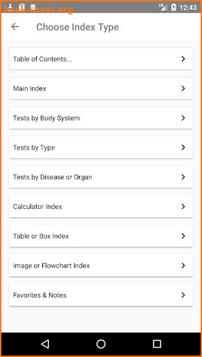 Mosby's Diagnostic and Laboratory Test Reference screenshot