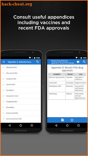 Mosby's Drug Reference screenshot