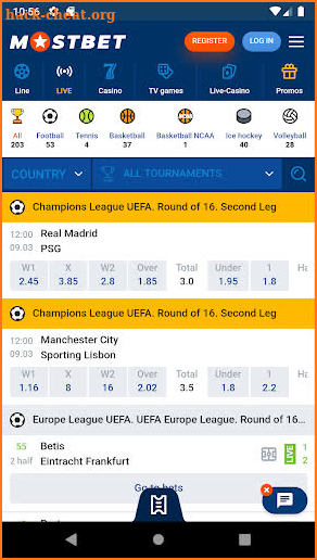 Mostbet Betting Guide screenshot