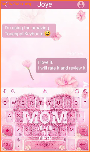 Mother Day Keyboard Theme screenshot