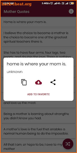 Mother Quotes and Sayings screenshot