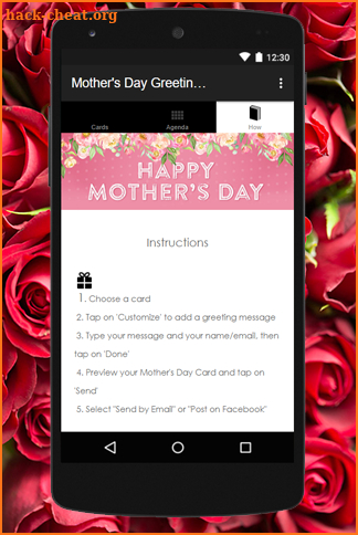 Mother's Day Greeting Cards screenshot