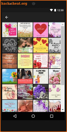 Mother's Day Greeting Cards screenshot