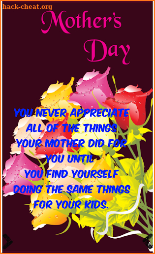 Mothers Day Greetings screenshot