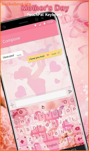 Mother's Day Keyboard Theme screenshot