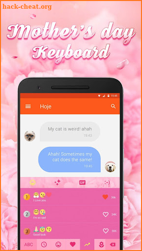 Mother’s Day Keyboard Theme & Love Themed Keyboard screenshot