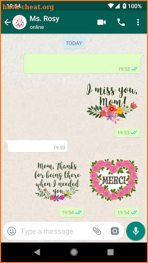 Mother's Day Stickers | WAStickerApp screenshot