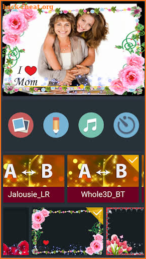 Mother's day video maker screenshot