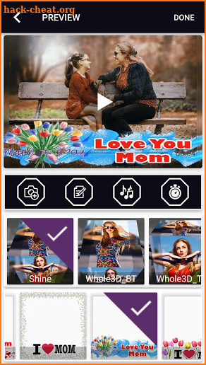 Mother's Day Video Maker-Mother's Day Video Status screenshot