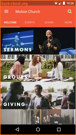 Motion Church App screenshot
