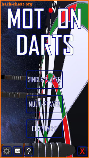 Motion Darts Full screenshot