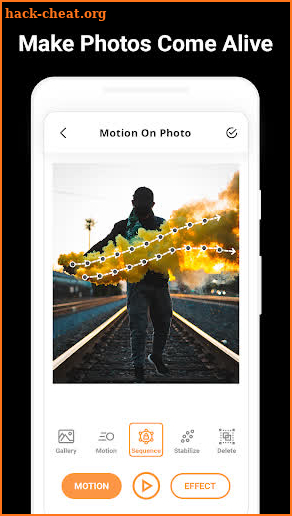 Motiongram - Photo in Motion & Live Motion Effect screenshot