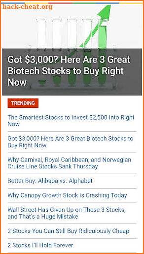 Motley Fool - Stock Advisor screenshot