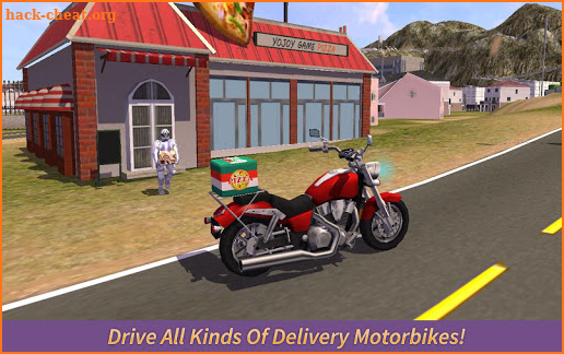 Moto Bike Delivery Hero screenshot