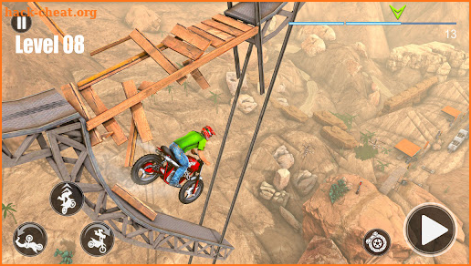 Moto Bike Stunt Racing Games screenshot