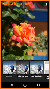 Moto Photo Editor screenshot