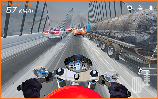 Moto Race : Highway Race Traffic Riding Simulator screenshot