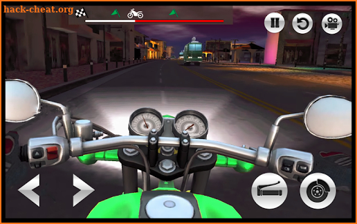 Moto Racing : Real City Highway Bike Rider Game 3D screenshot