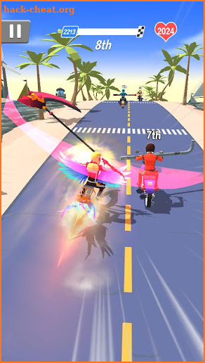 Moto Rush 3D screenshot