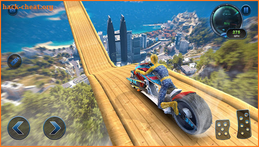 Moto Spider Vertical Ramp: Jump Bike Ramp Games screenshot