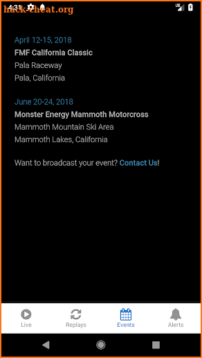 MOTOCAST screenshot