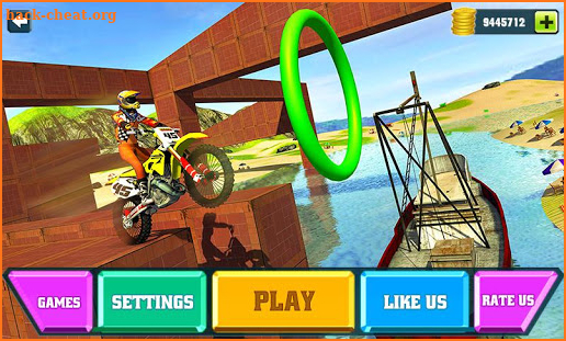 Motocross Beach Bike Stunt Racing 2018 screenshot