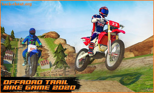 Motocross Dirt Bike stunt racing offroad bike game screenshot