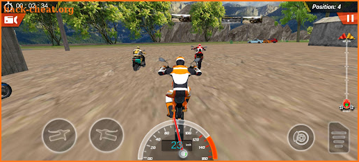 Motor Dirt Bike Racing 3D screenshot