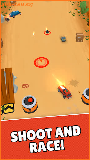 Motor Royale: Intergalactic car shooter! screenshot