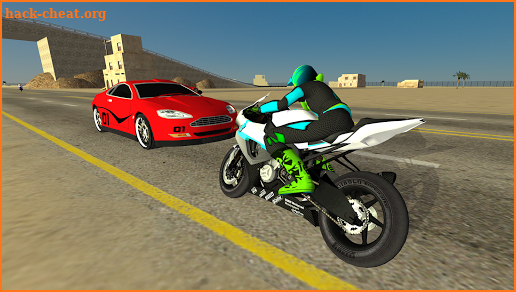 Motorbike Driving Simulator 3D screenshot