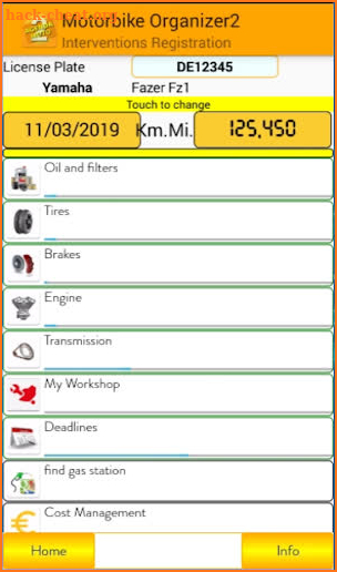 Motorbike Organizer 2, Motorcycle and Maintenance screenshot