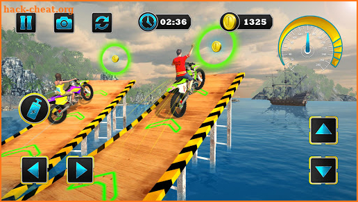 Motorbike Stunts Water Sports screenshot