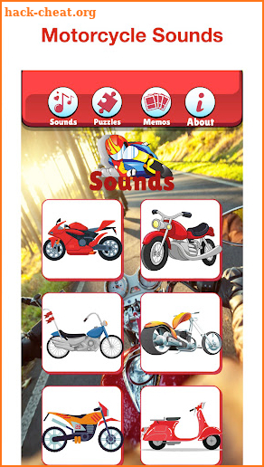 Motorcycle Game For Kids: Bike screenshot