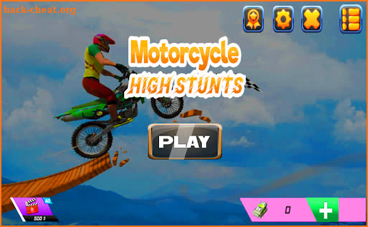 Motorcycle High Stunts- Bike Racing Tricks screenshot