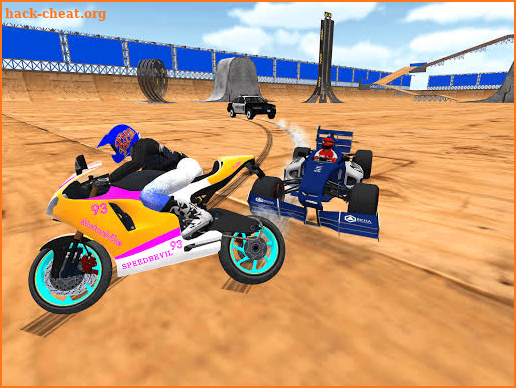 Motorcycle Infinity Driving Simulation screenshot