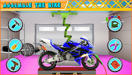 Motorcycle Maker Factory: Assemble & Repair Shop screenshot