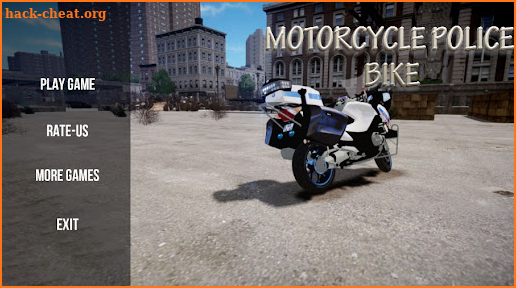 Motorcycle Police Bike screenshot