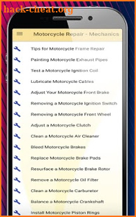 Motorcycle Repair - Mechanics screenshot