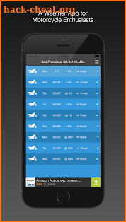 Motorcycle Weather Ad Free screenshot