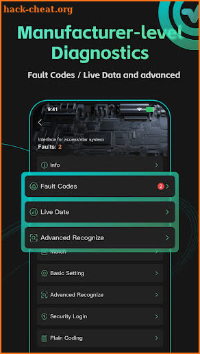 MotorSure MB Car Diagnostics screenshot