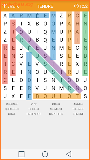 Mots Mêlés screenshot