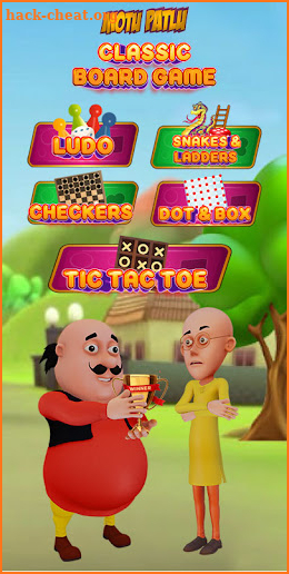 Motu Patlu Classic Board Game screenshot