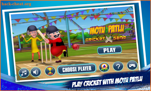 Motu Patlu Cricket Game screenshot