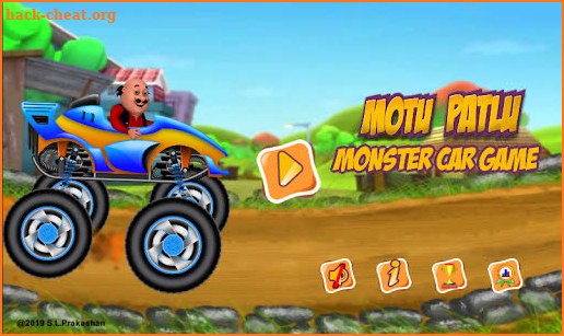 Motu Patlu Monster Car Game screenshot