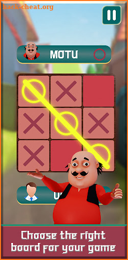 Motu Patlu Tic Tac Toe screenshot