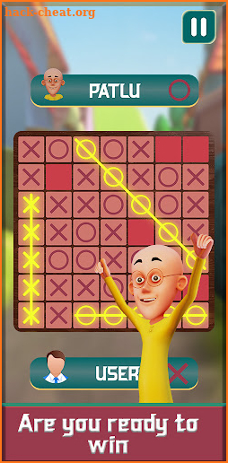 Motu Patlu Tic Tac Toe screenshot