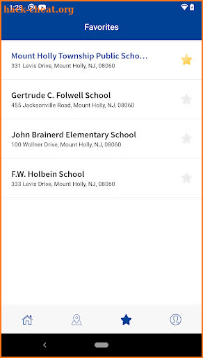 Mount Holly Township Schools screenshot