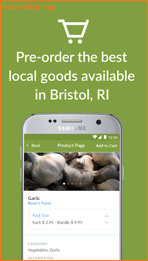 Mount Hope Farmers Market App screenshot