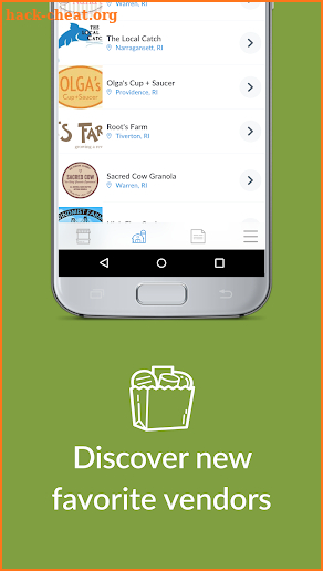 Mount Hope Farmers Market App screenshot